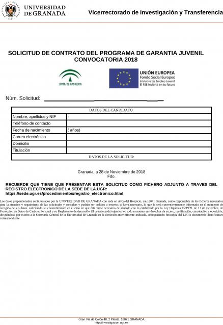 solicitud